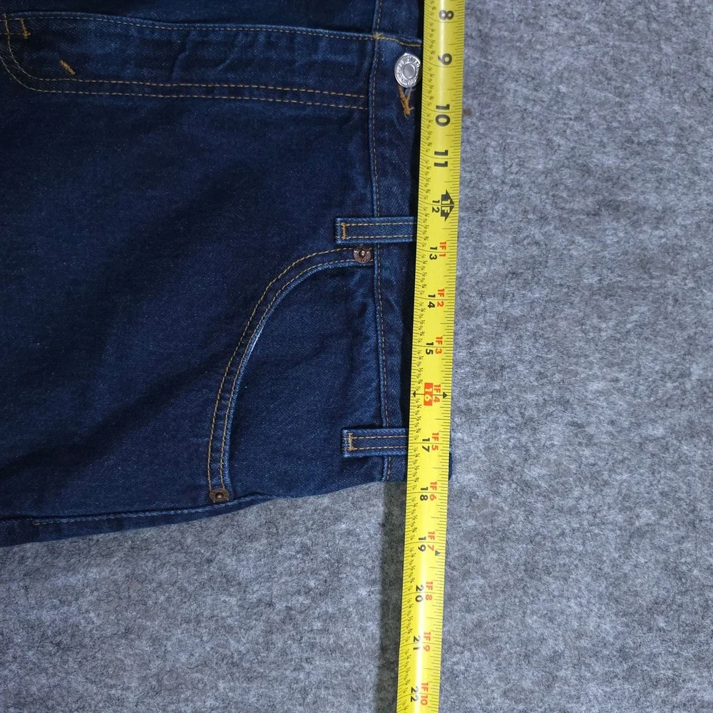 Vintage Levi's‎ Mens Regular Straight Leg Jeans Dark Wash Indigo Blue 36x30 y2k
